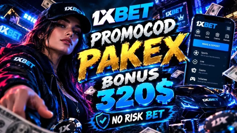 1xBet bonus Pakistan: how to claim the welcome offer with promo code PAKEX